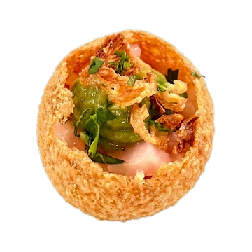 Yuzu Hamachi Panipuri